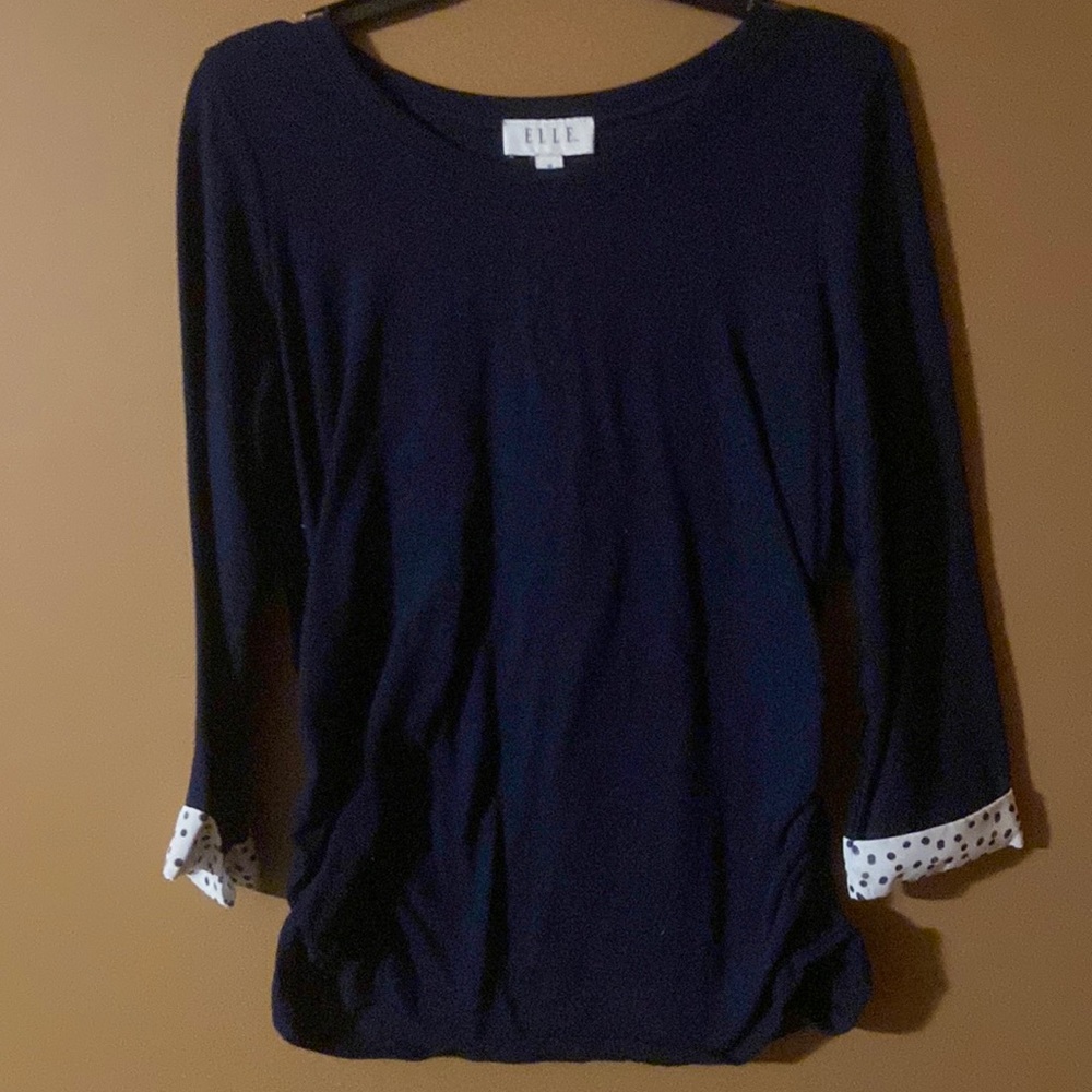 Navy blue blouse